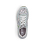 Vorschau RIEKER L5812-91 blaue Damen-Ledersneaker mit schönem Muster, Antistress