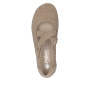 Vorschau RIEKER 55958-20 beige Damen Ballerinas für warme Sommertage, Antistress