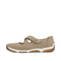 Vorschau RIEKER 55958-20 beige Damen Ballerinas für warme Sommertage, Antistress