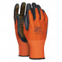 náhled Industrial Starter 07362 Dots orange pracovní rukavice
